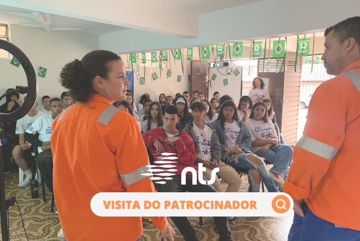 Visita da NTS ao Instituto Maria Mercês e o Projeto Jovens Conectados